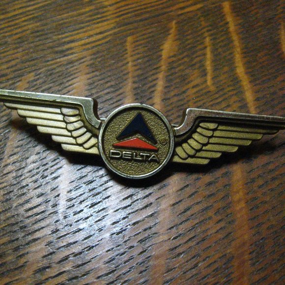 ✈️ Delta Air Lines Vintage Junior Pilot Wings - Picture 1 of 4
